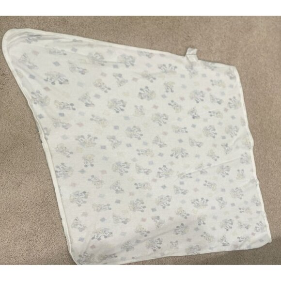 Vintage Baby Mickey & Co Blanket and hooded bath Towel VTG Walt Disney Mouse - Picture 9 of 15